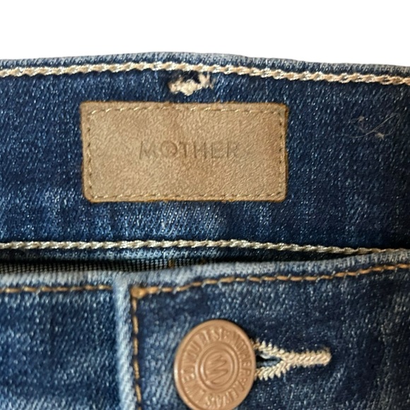 MOTHER
The Hustler Roller Sneak high-rise wide-leg jeans 28 - Picture 6 of 14